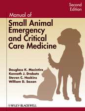 Manual of Small Animal Emergency and Critical Care Medicine 2e