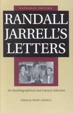 Randall Jarrell's Letters