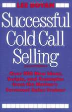 Successful Cold Call Selling