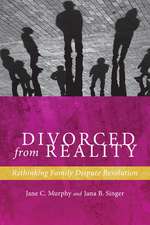 Divorced from Reality – Rethinking Family Dispute Resolution