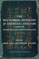 The Multilingual Anthology of American Literatur – A Reader of Original Texts with English Translations