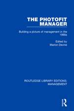 The Photofit Manager: Building a Picture of Management in the 1990s