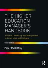 The Higher Education Manager's Handbook