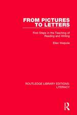 From Pictures to Letters: First Steps in the Teaching of Reading and Writing