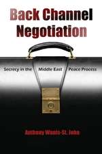 Back Channel Negotiation