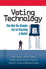 Voting Technology: The Not-So-Simple Act of Casting a Ballot