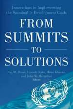 From Summits to Solutions