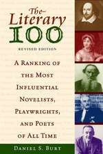 The Literary 100: A Ranking of the Most Influential Novelists, Playwrights, and Poets of All Time