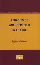 Legacies of Anti-Semitism in France