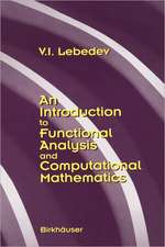 An Introduction to Functional Analysis in Computational Mathematics: An Introduction