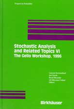 Stochastic Analysis and Related Topics VI: Proceedings of the Sixth Oslo—Silivri Workshop Geilo 1996