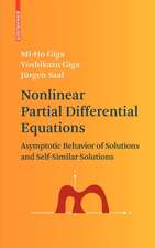 Nonlinear Partial Differential Equations: Asymptotic Behavior of Solutions and Self-Similar Solutions