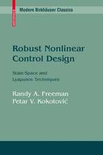 Robust Nonlinear Control Design