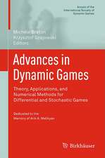 Advances in Dynamic Games: Theory, Applications, and Numerical Methods for Differential and Stochastic Games