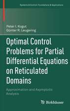 Optimal Control Problems for Partial Differential Equations on Reticulated Domains: Approximation and Asymptotic Analysis