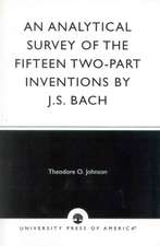 Johnson, T: An Analytical Survey of the Fifteen Two-part Inv