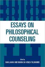 Essays on Philosophical Counseling