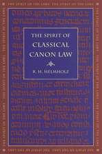 The Spirit of Classical Canon Law