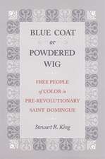 BLUE COAT OR POWDERED WIG