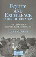 Equity and Excellence in Higher Education