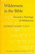 Wilderness in the Bible