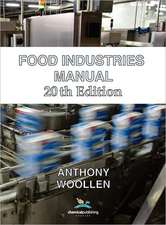 Food Industries Manual 20th Ed.