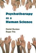 Psychotherapy as a Human Science