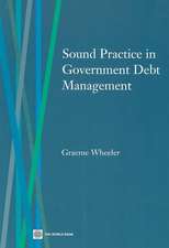 Sound Practice in Government Debt Management