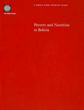 Poverty and Nutrition in Bolivia