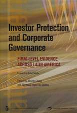 Investor Protection and Corporate Governance: Firm-Level Evidence Across Latin America