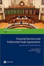 Financial Services and Preferential Trade Agreements