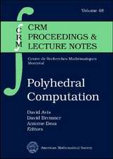 Polyhedral Computation