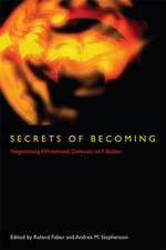 Secrets of Becoming – Negotiating Whitehead, Deleuze, and Butler