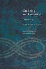 On Being and Cognition – Ordinatio 1.3