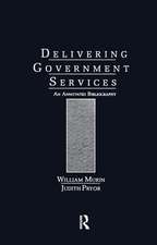 Delivering Government Services: An Annotated Bibliography