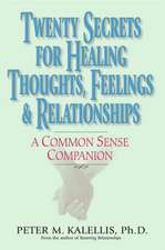 Twenty Secrets to Healing Thoughts, Feelings, & Relationships: A Common Sense Companion