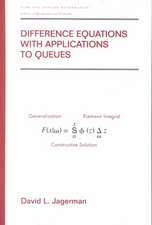 Difference Equations with Applications to Queues