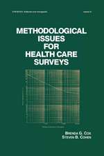 Methodological Issues for Health Care Surveys