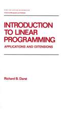 Introduction to Linear Programming