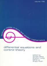 Differential Equations and Control Theory