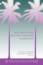 Dornyei: Motivation & 2nd Lang Acq