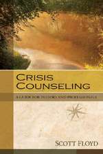 Crisis Counseling – A Guide for Pastors and Professionals