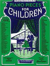 Piano Pieces for Children