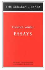 Essays: Friedrich Schiller