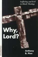 Why, Lord?: Suffering and Evil in Black Theology