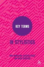 Key Terms in Stylistics