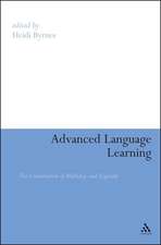 Advanced Language Learning: The Contribution of Halliday and Vygotsky