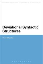 Deviational Syntactic Structures