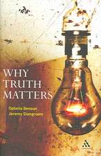 Why Truth Matters