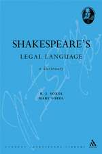 Shakespeare's Legal Language